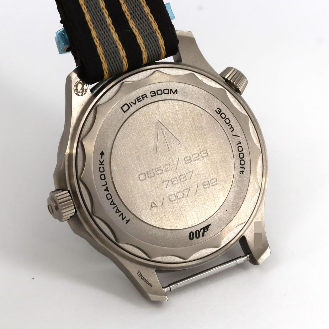 オメガ シーマスターダイバー300M TI･007エディション 210.92.42.20.01.001 TI 自動巻