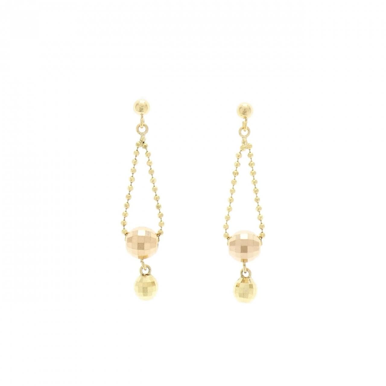 K18YG/K18PG ピアス