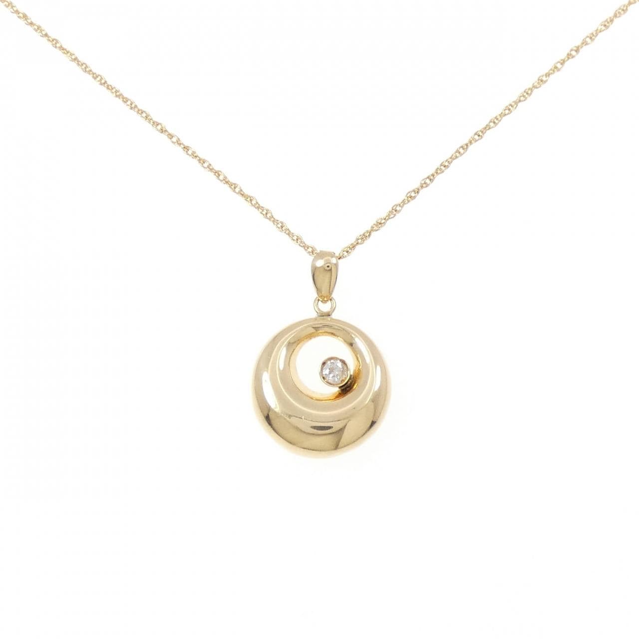 K18YG ダイヤモンド ネックレス 0.05CT