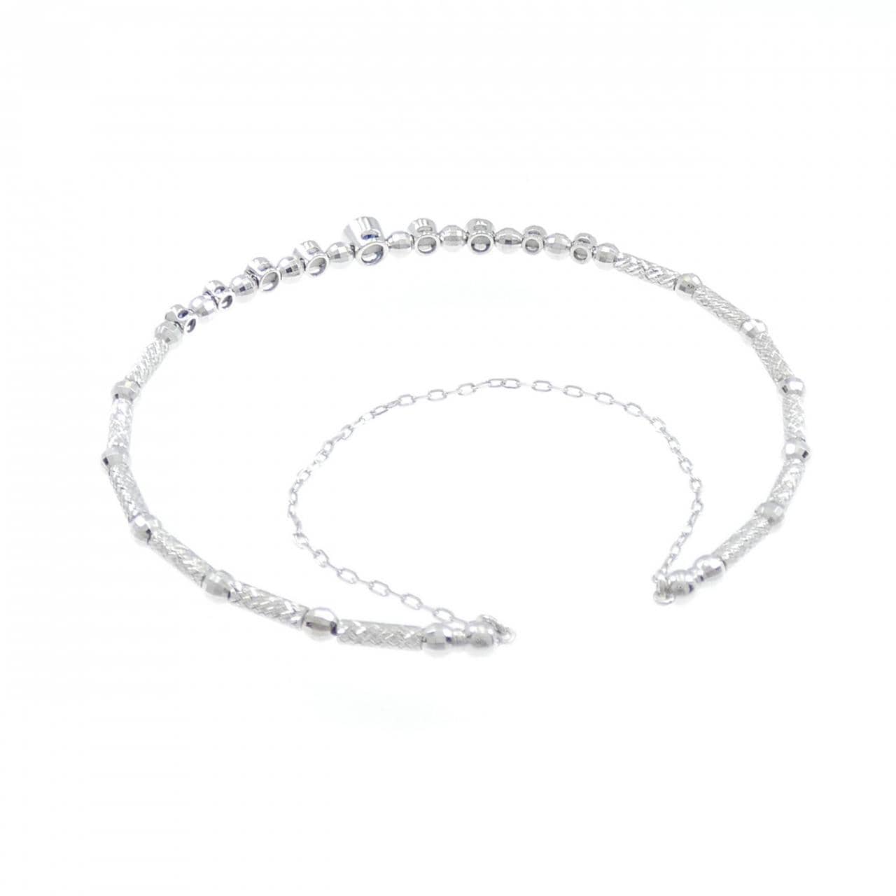 K18WG サファイヤ バングル 0.33CT