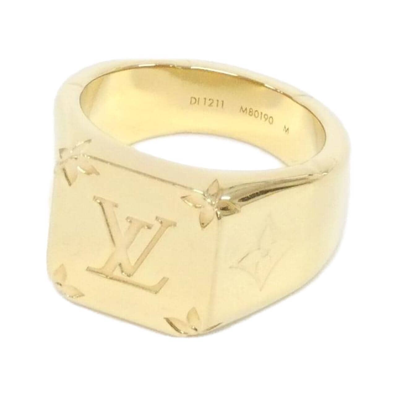 ルイヴィトン シグネットリング モノグラム M M80190 リング