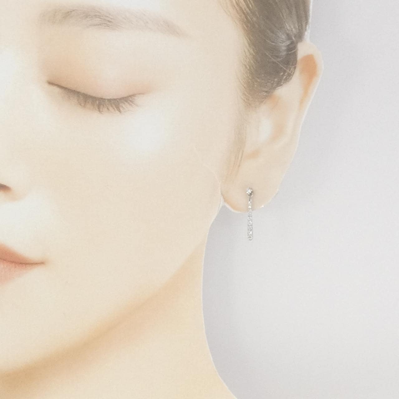 PT950/PT900 ダイヤモンド ピアス 0.30CT