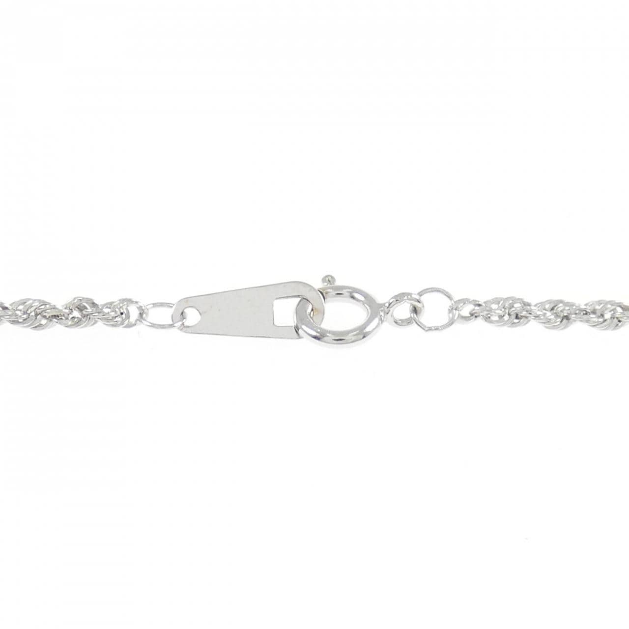 K18WG クオーツ ネックレス 20.87CT