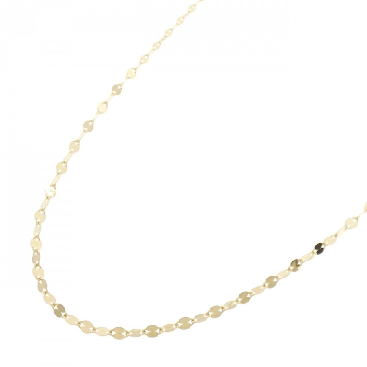 K18YG chain necklace