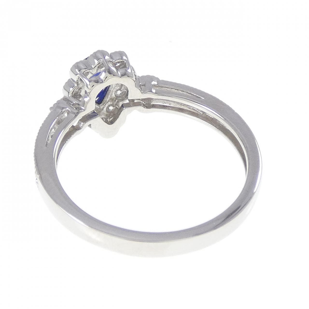 PT950 サファイヤ リング 0.37CT