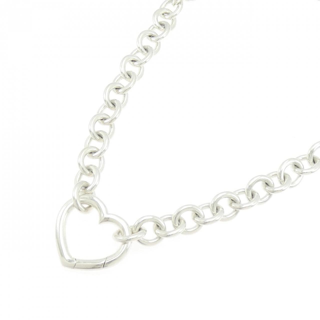 【ヴィンテージ】ティファニー ハートクラスプ リンク ネックレス