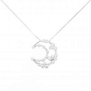 K18WG ダイヤモンド ネックレス 0.95CT