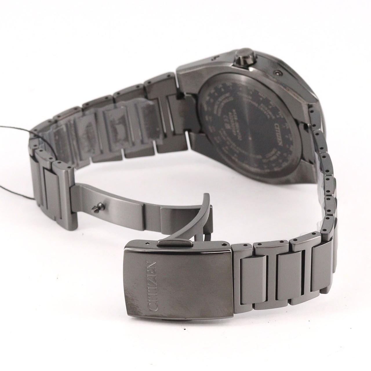 【新品】シチズン アテッサ 電波時計 H128-00CWT02/CB3045-61L TI ソーラークォーツ