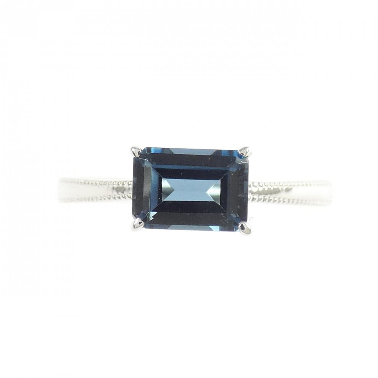 PT900 ブルートパーズ リング 1.23CT