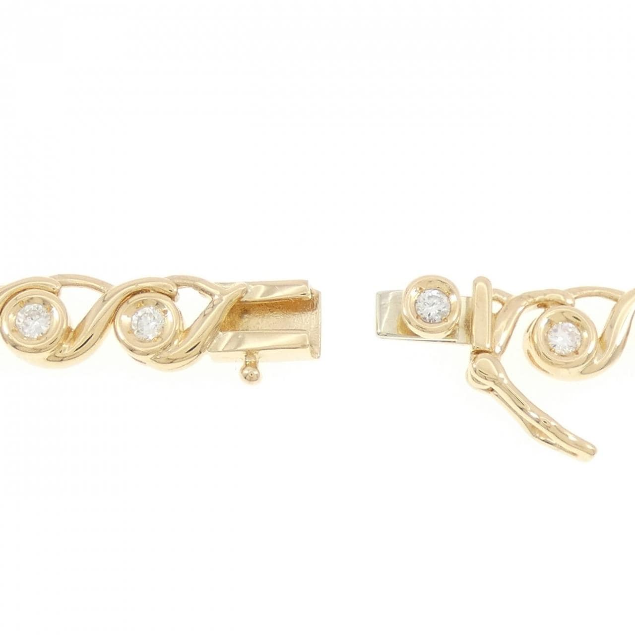 K18YG ダイヤモンド ネックレス 2.00CT