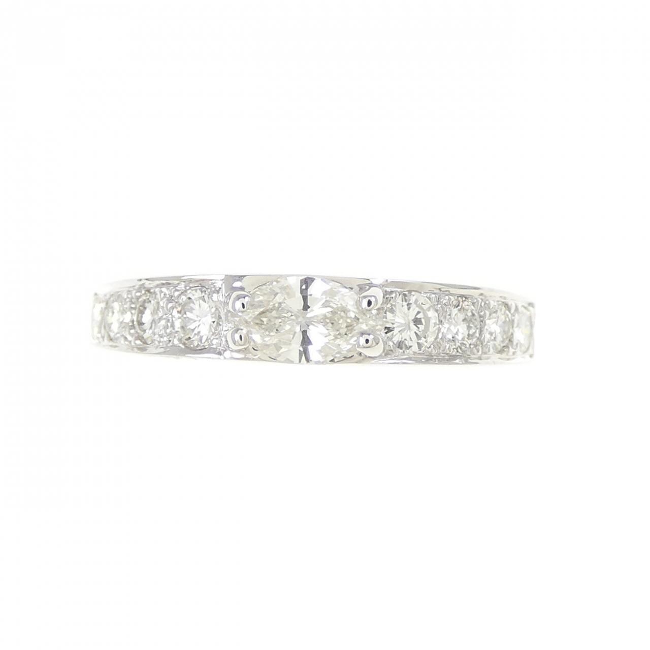 750WG ダイヤモンド リング 0.25CT