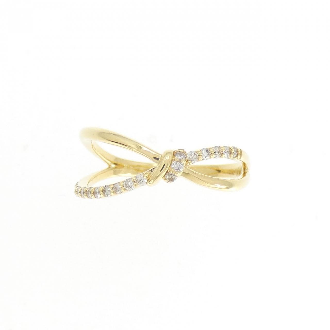 K18YG ダイヤモンド リング 0.10CT