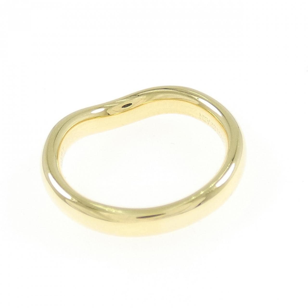 ティファニー カーブド リング