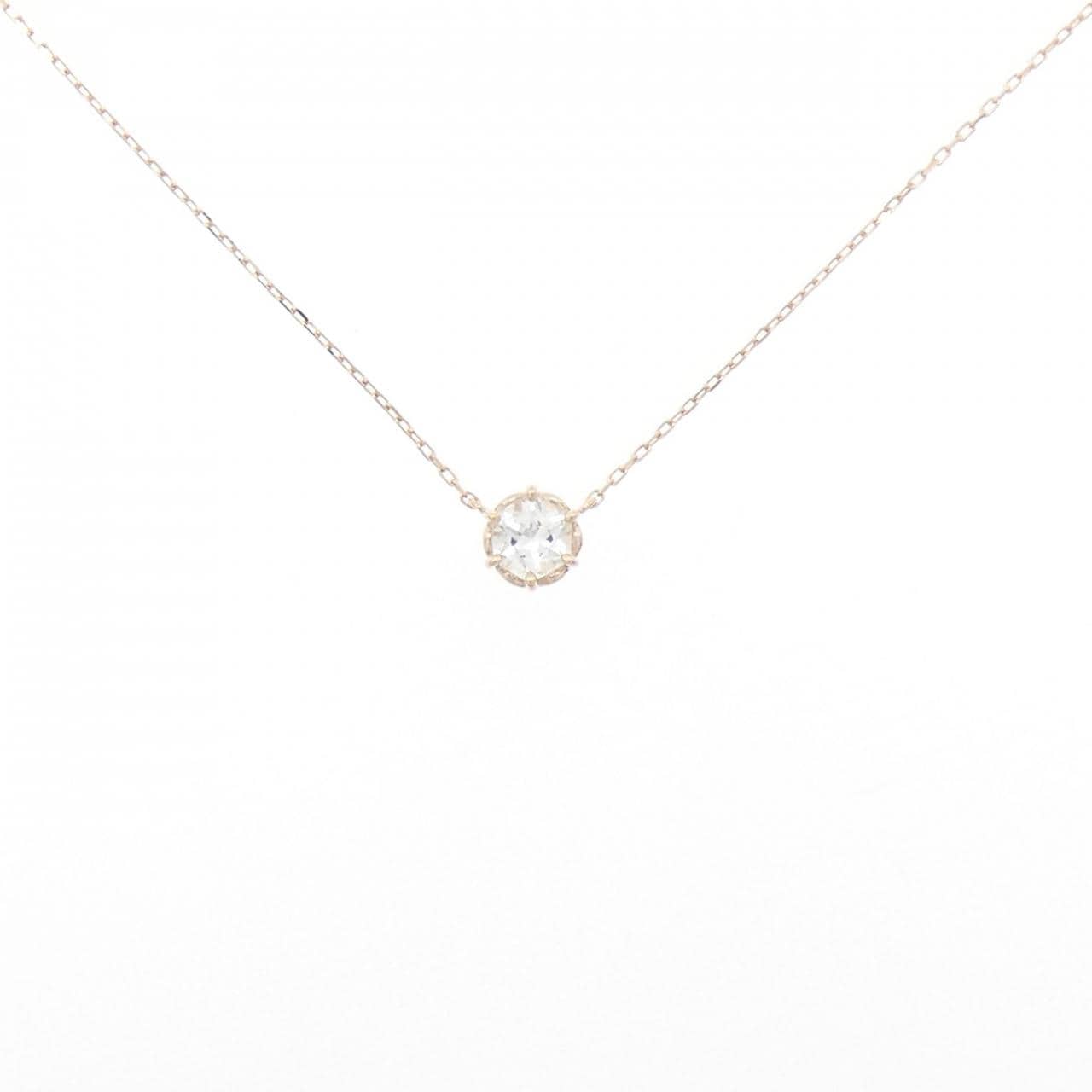 4゜C ホワイトトパーズ ネックレス