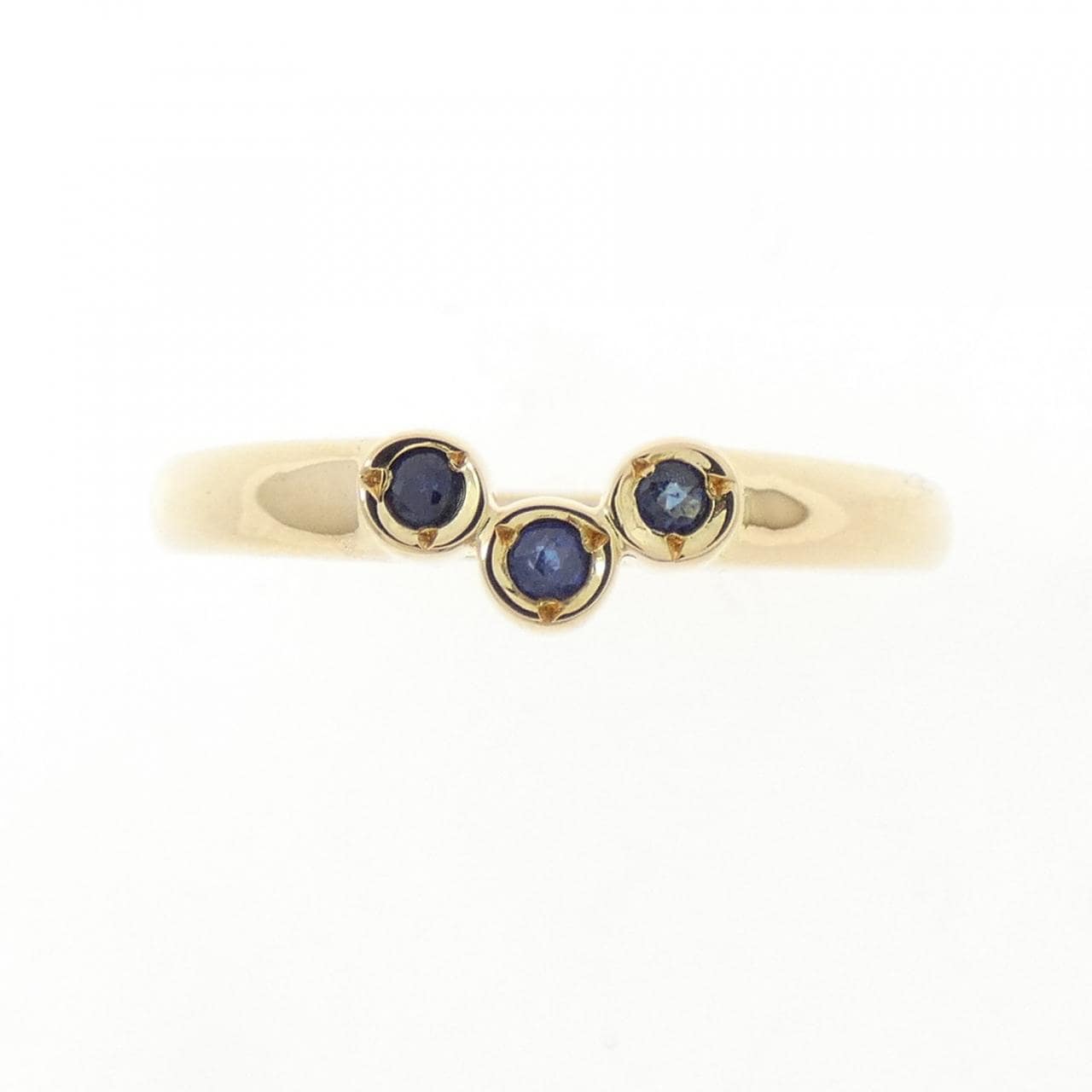 ギンザ タナカ サファイヤ リング 0.08CT