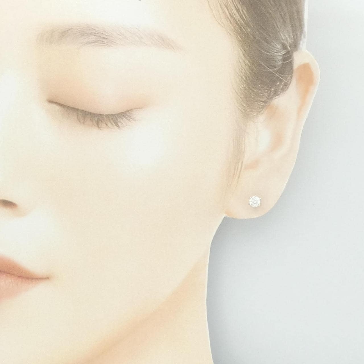 【リメイク】PT900/ST ダイヤモンド ピアス 0.271CT 0.279CT D VS1-2 3EXT-EXT H&C