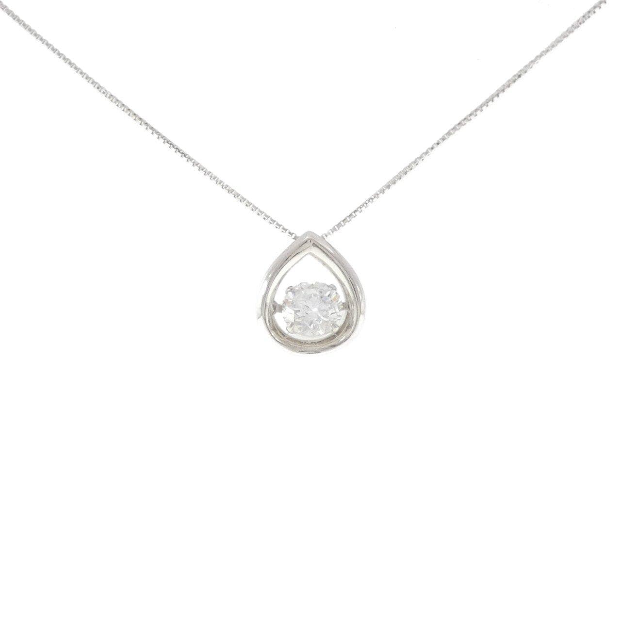 PT900/PT850 ダイヤモンド ネックレス 0.656CT