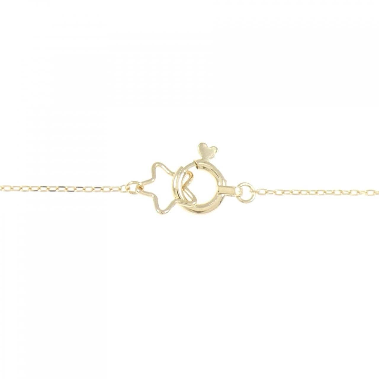 スタージュエリー スマイル ダイヤモンド ネックレス 0.01CT