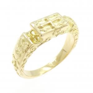 K18YG クロス リング