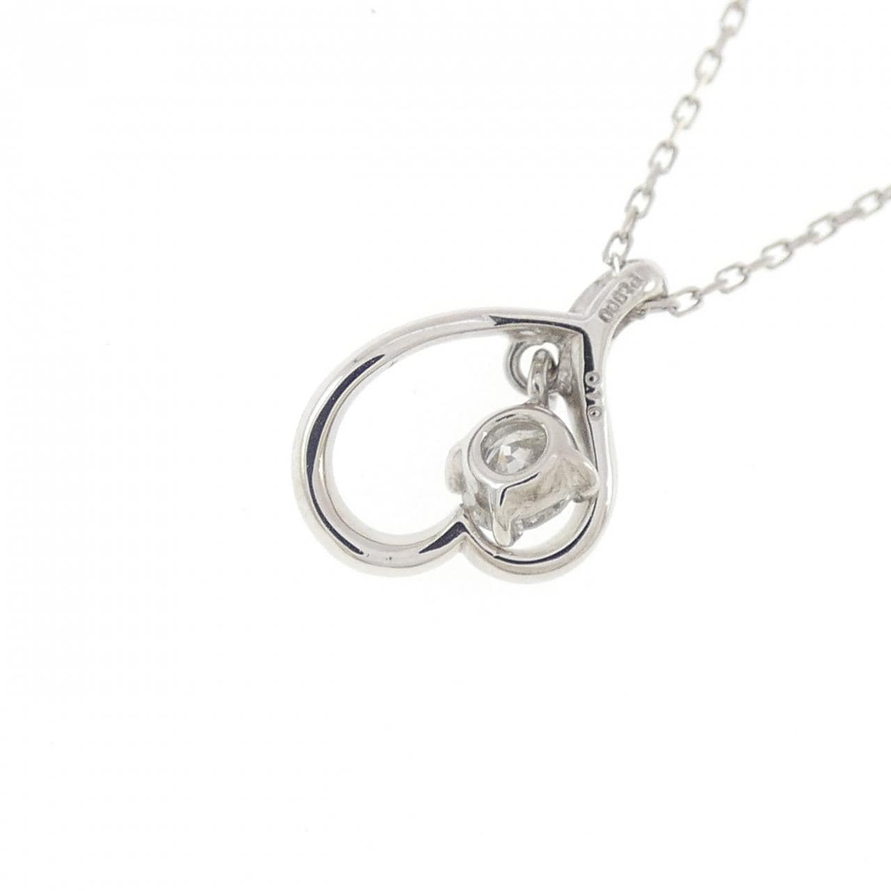 PT900/PT850 ダイヤモンド ネックレス 0.10CT
