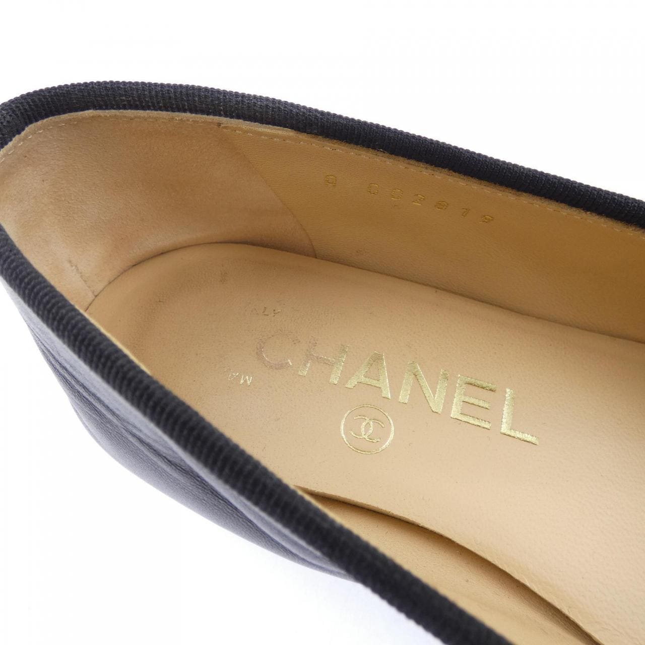 シャネル CHANEL バレリーナ G02819Y01552 フラットシューズ
