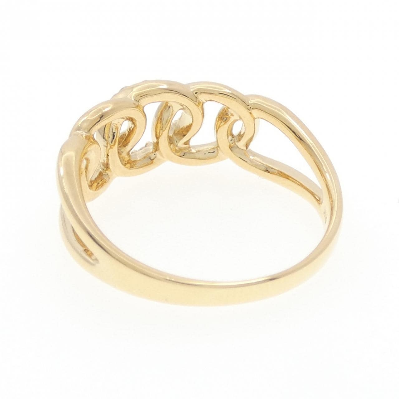 K18YG ダイヤモンド リング 0.16CT