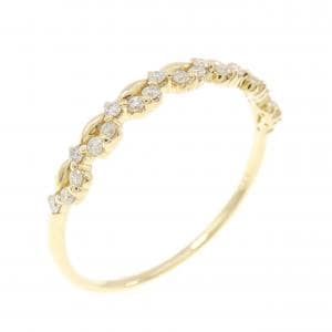 K18YG ダイヤモンド リング 0.11CT