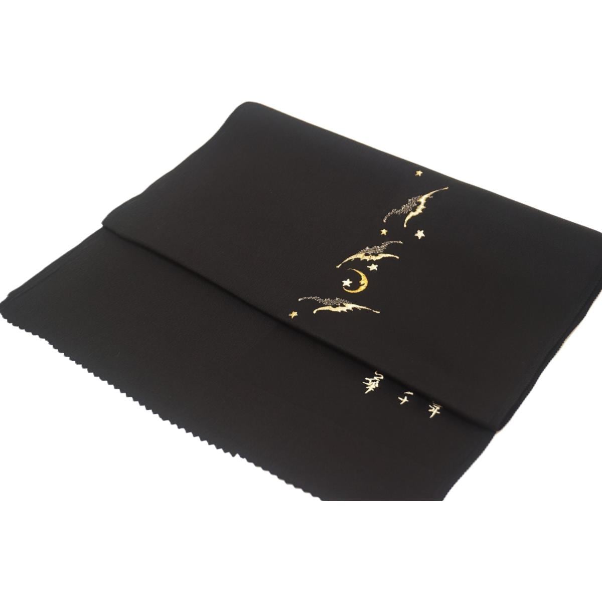 【新品】帯揚　刺繍加工