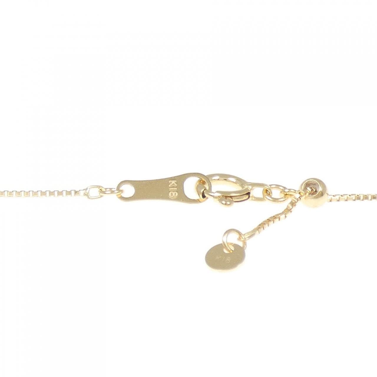 K18(枠） ダイヤモンド ネックレス 0.01CT
