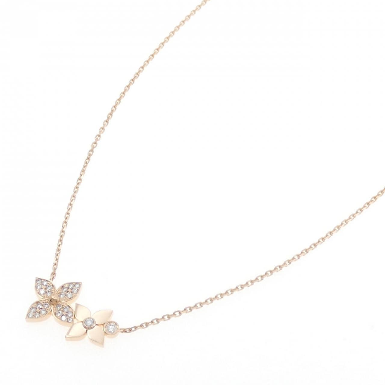 ルイヴィトン スター ブロッサム ドゥーブル ネックレス