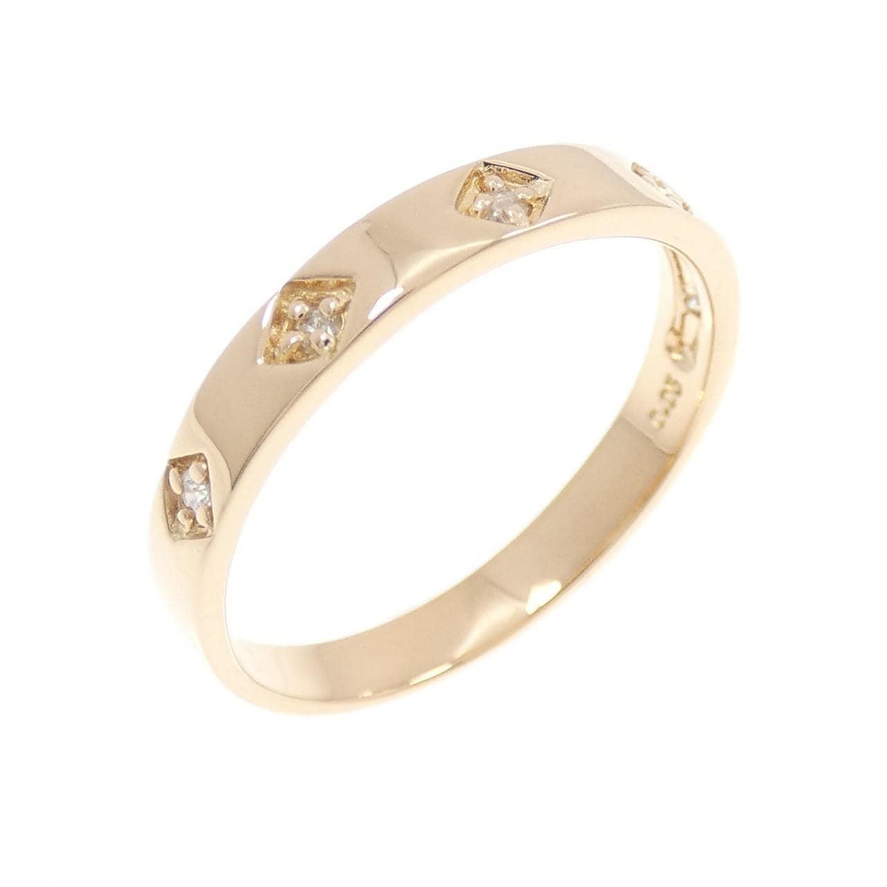 K18PG ダイヤモンド リング 0.05CT