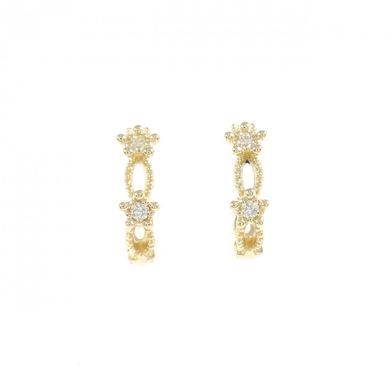 スタージュエリー ダイヤモンド ピアス 0.04CT