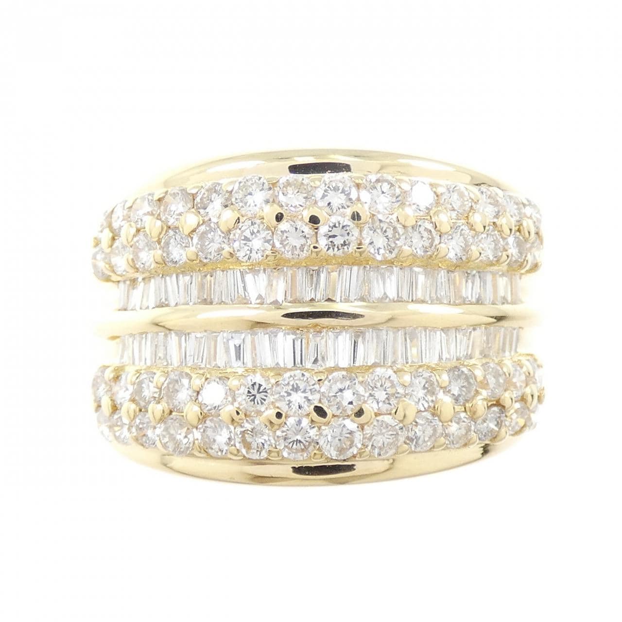 750YG ダイヤモンド リング 1.60CT