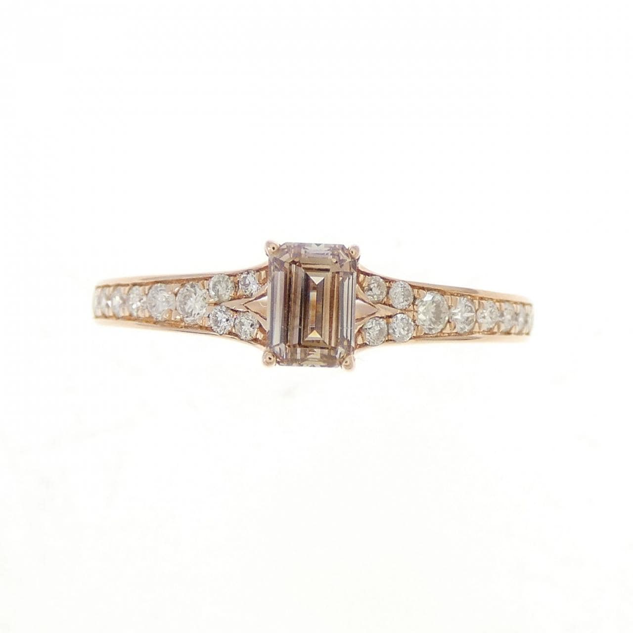 K18PG ダイヤモンド リング 0.347CT