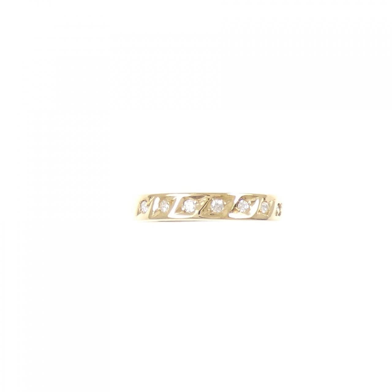 K18YG ダイヤモンド リング 0.07CT