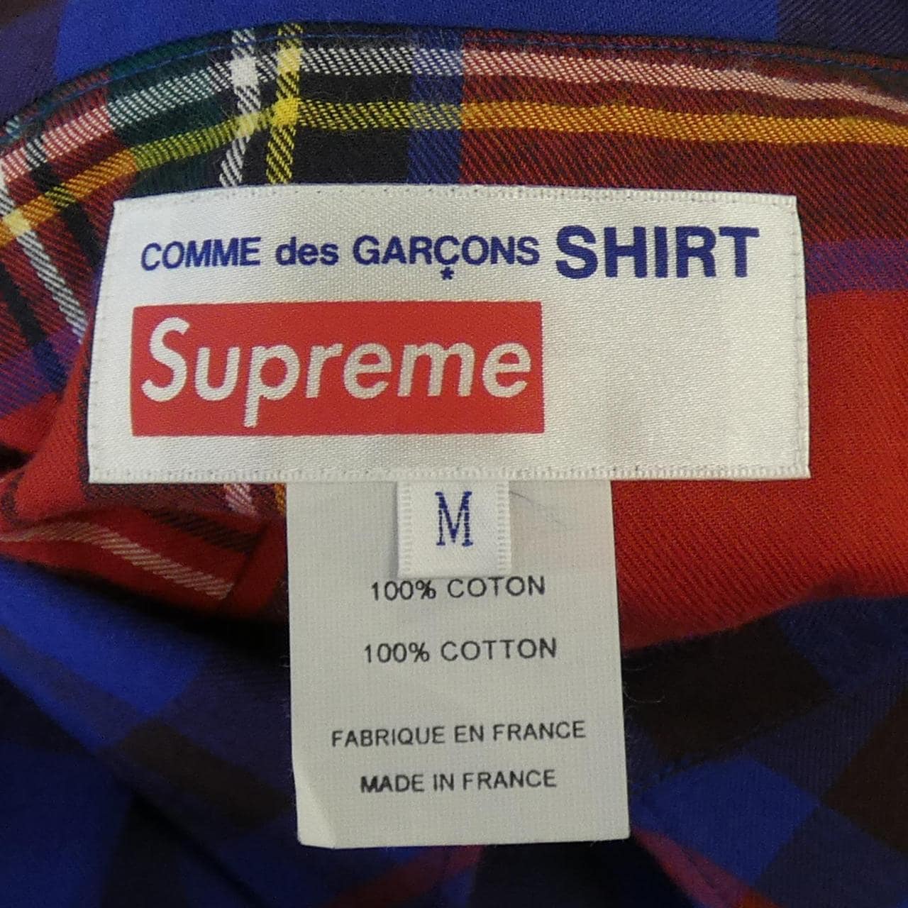 コムデギャルソンシャツ GARCONS SHIRT SUPREME S1FW15 シャツ