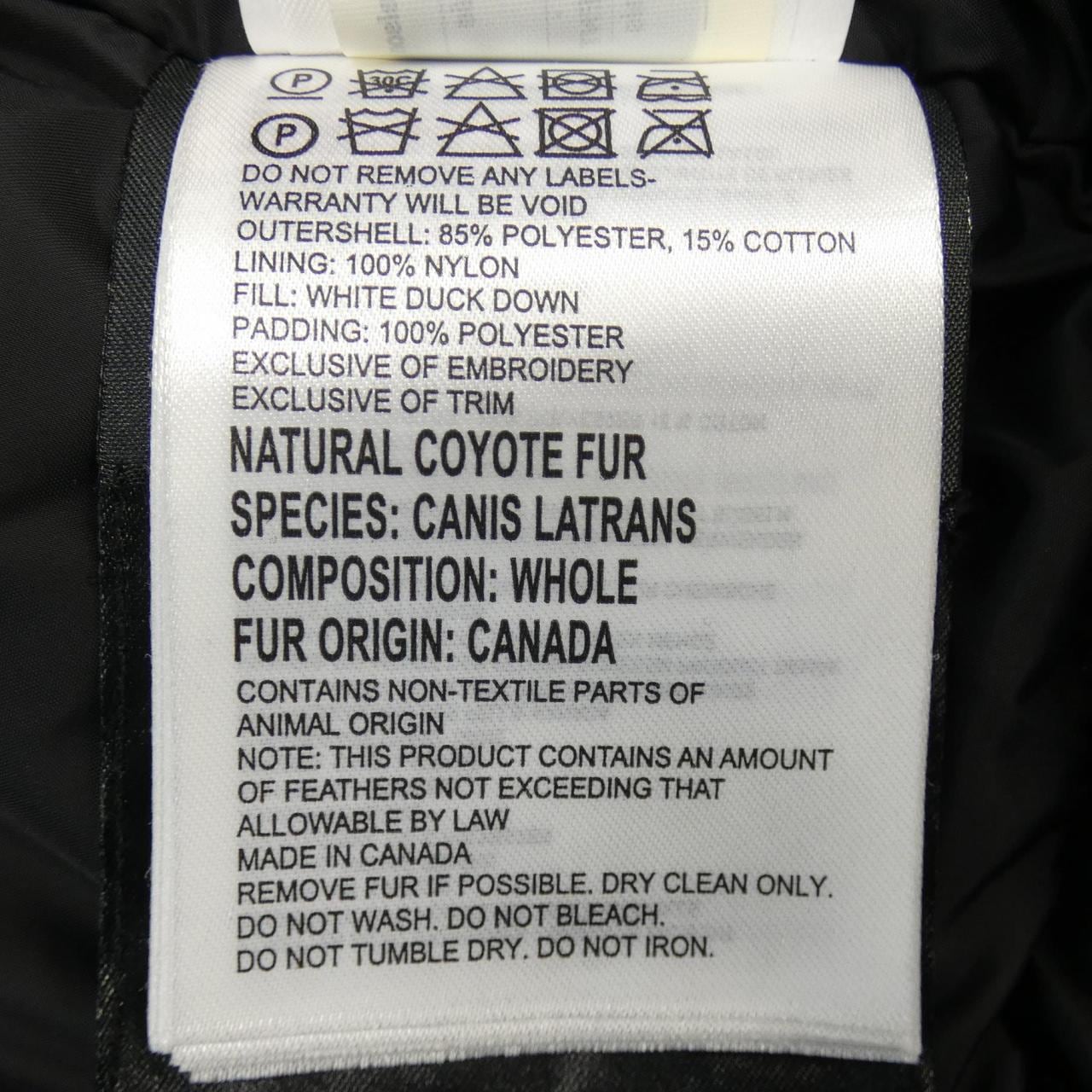カナダグース CANADA GOOSE 2603JL R BRONTE ブロンテ ダウンコート