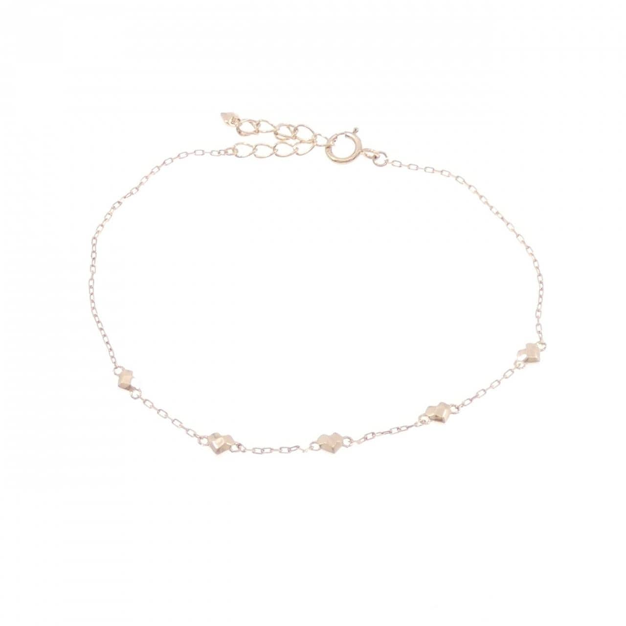 クミキョク K10PG ハート ブレスレット