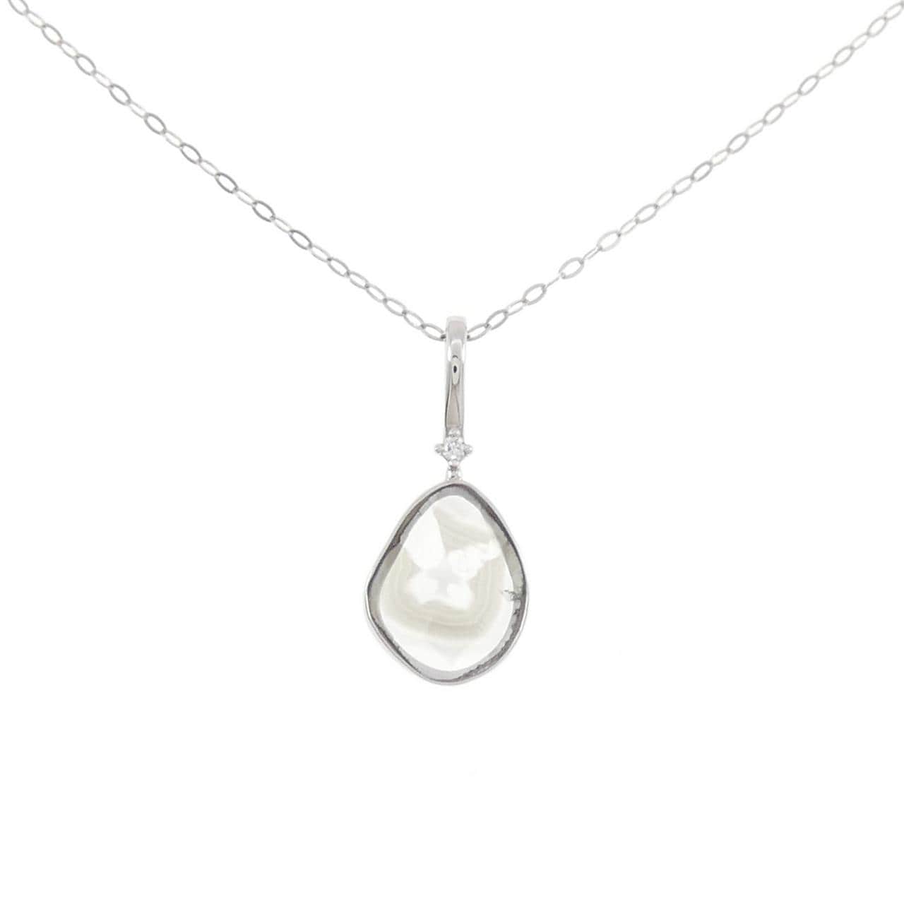 PT950 ダイヤモンド ネックレス 0.30CT