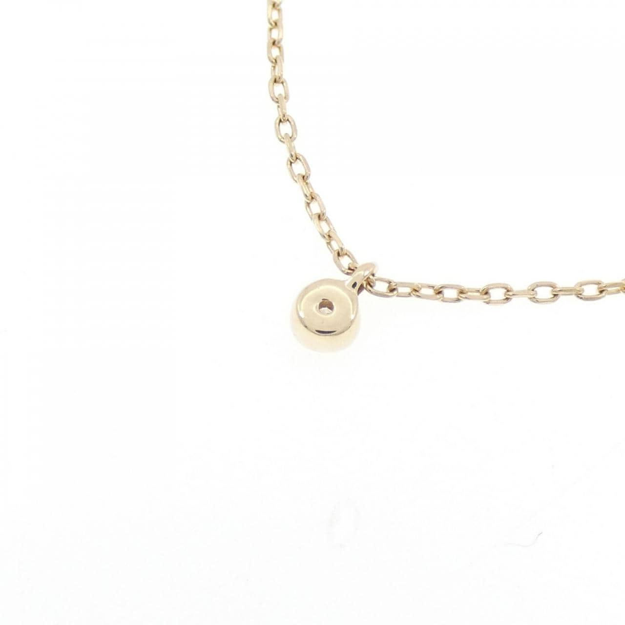 アガット ダイヤモンド ネックレス 0.01CT