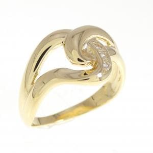 K18YG ダイヤモンド リング 0.02CT