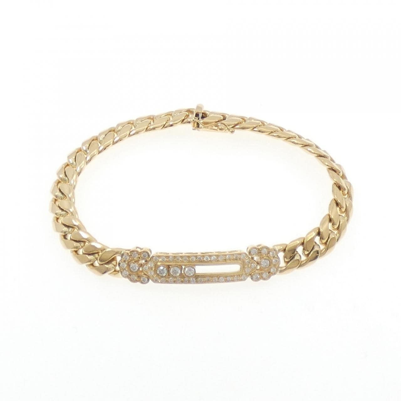 K18YG ダイヤモンド ブレスレット 0.65CT