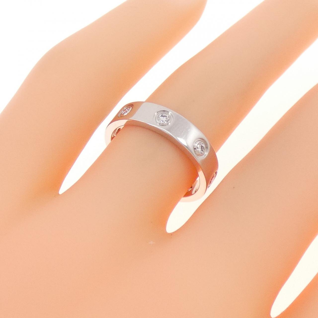 CARTIER MINI LOVE Loveful鑽石戒指