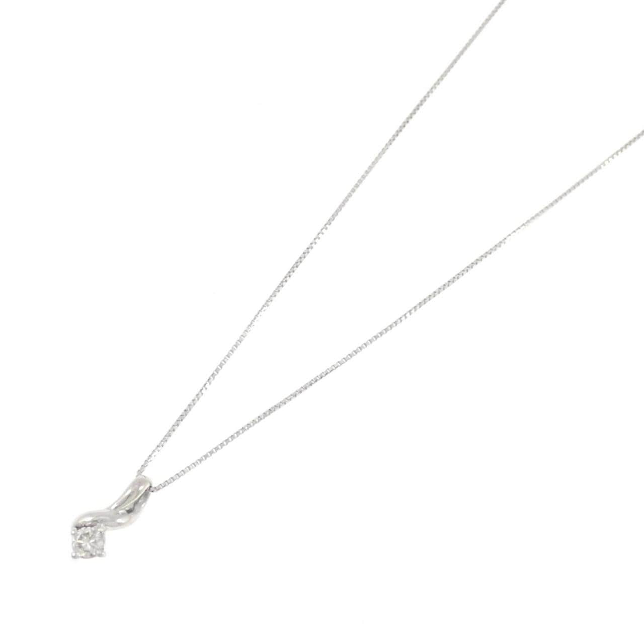 PT900/PT850 ダイヤモンド ネックレス 0.10CT
