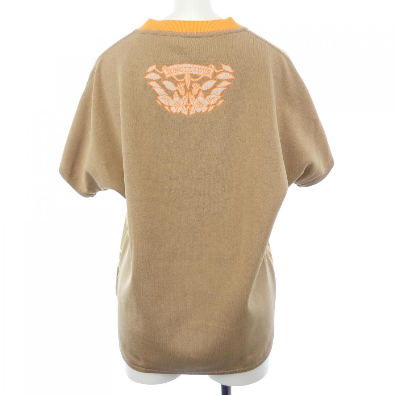 エルメス HERMES JUNGLE LOVE FLUO DC2H2821DR ツイルレーヌ トップス