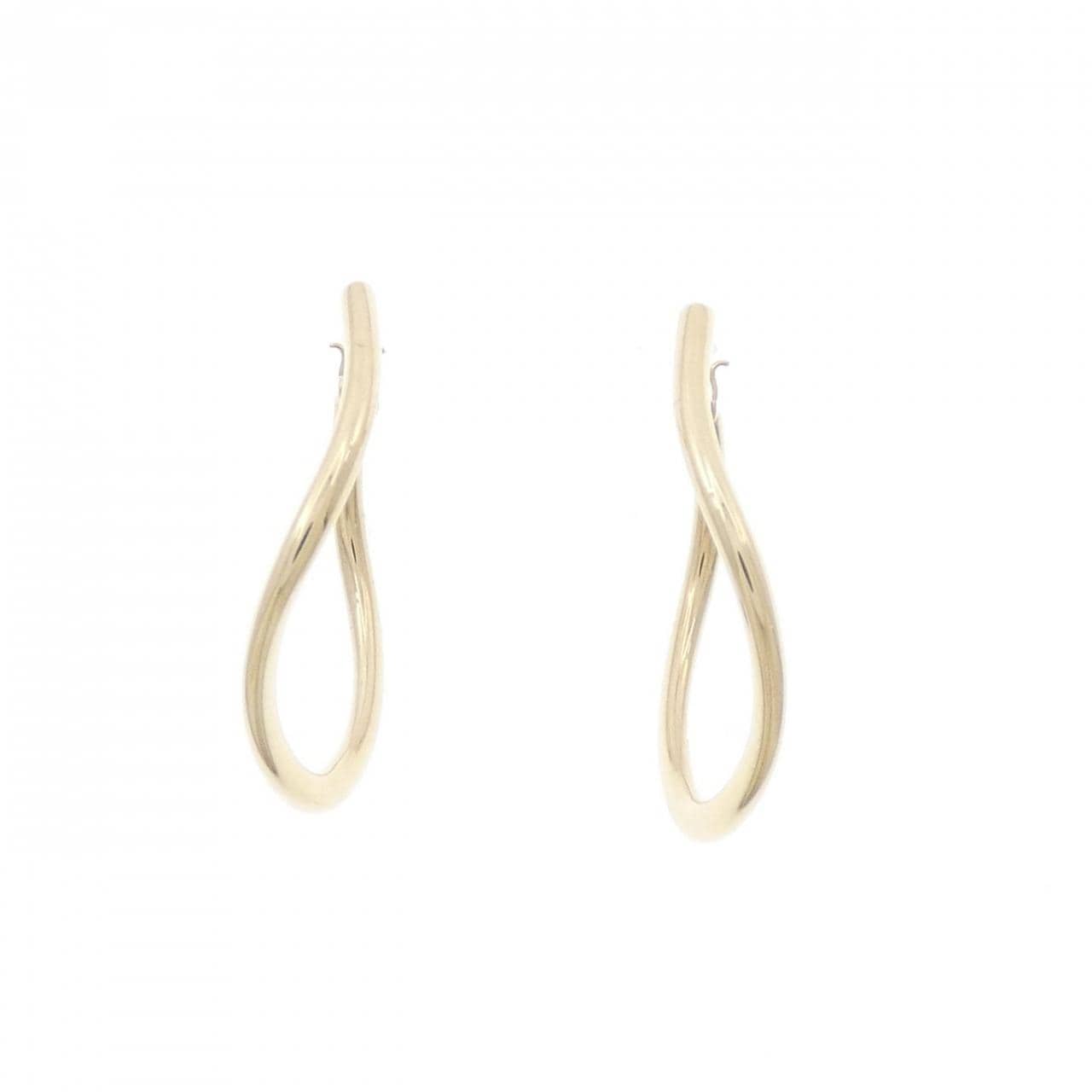 アガット K10YG ピアス