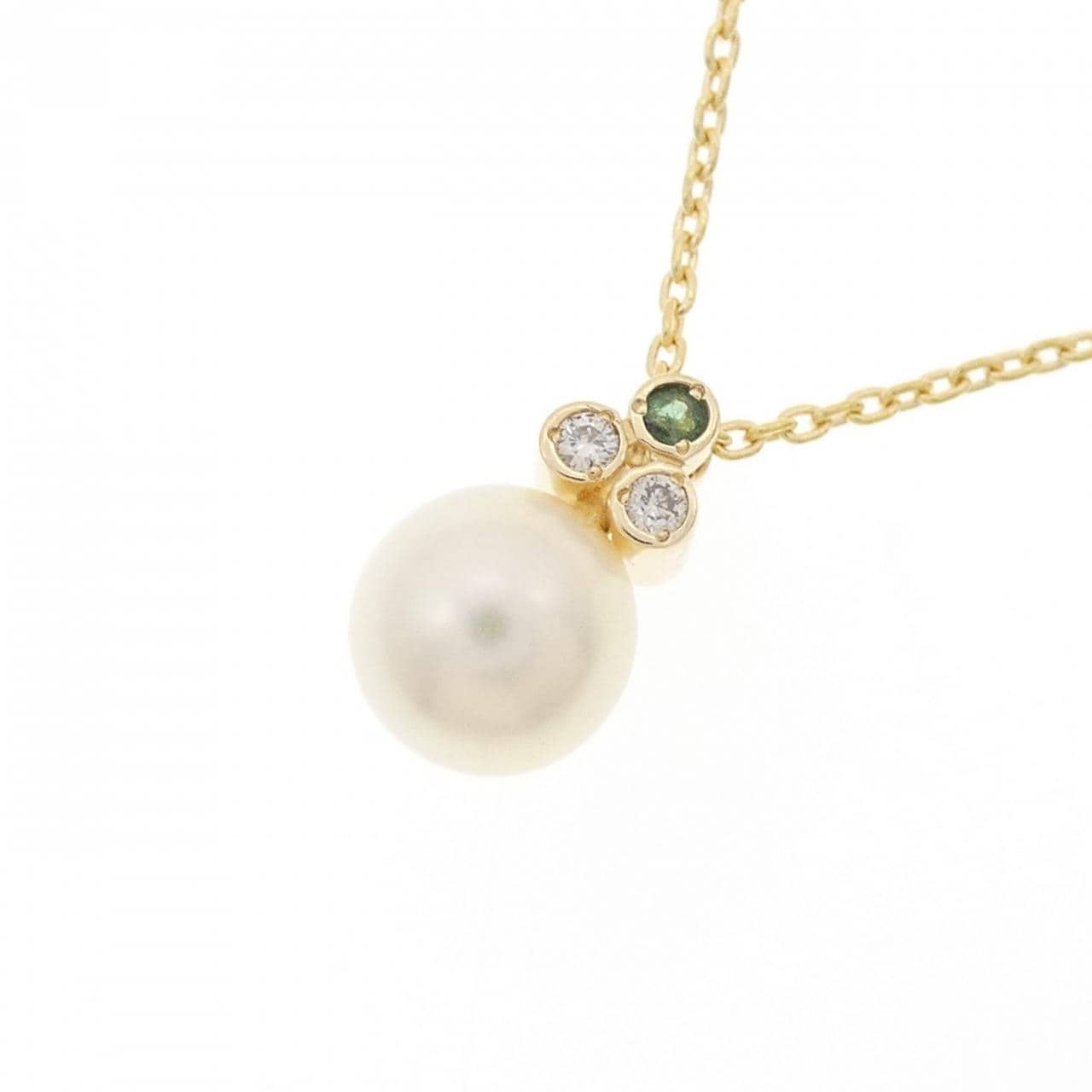 K18YG アコヤパール ネックレス 7.3mm