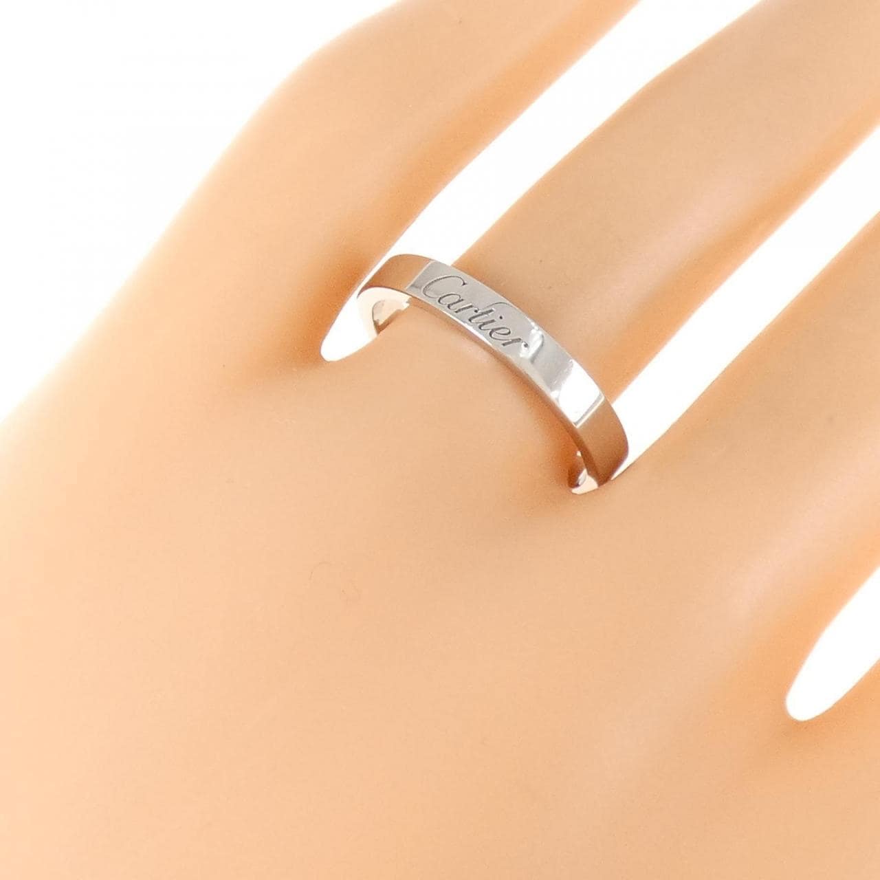 Cartier engraved ring
