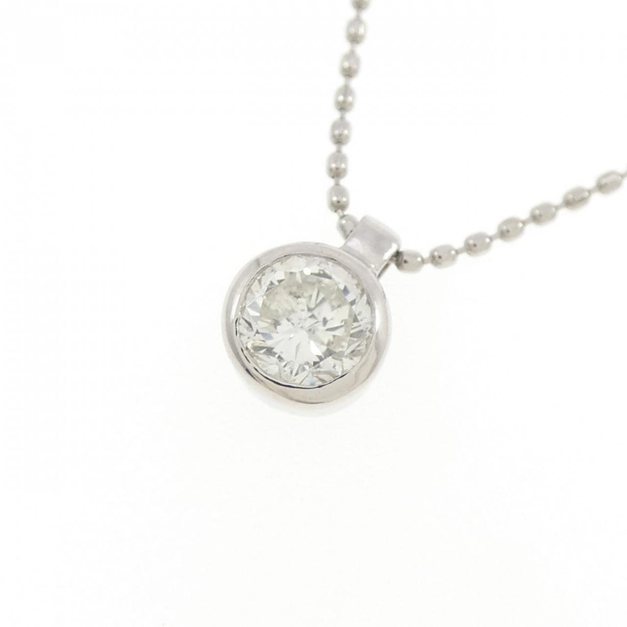 PT900/PT850 ダイヤモンド ネックレス 0.376CT