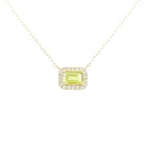 Peridot necklace